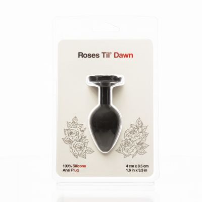 Анальна пробка BMS Roses Til’ Dawn Silicone Anal Plug Medium Анальна пробка BMS Roses Til’ Dawn Silicone Anal Plug Medium