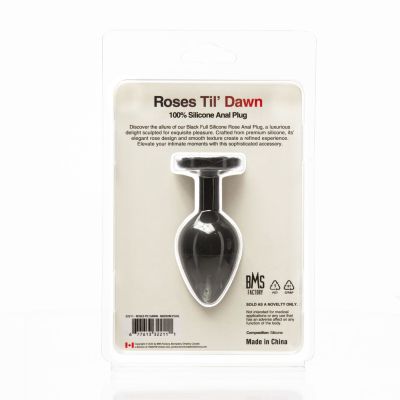Анальна пробка BMS Roses Til’ Dawn Silicone Anal Plug Medium Анальна пробка BMS Roses Til’ Dawn Silicone Anal Plug Medium