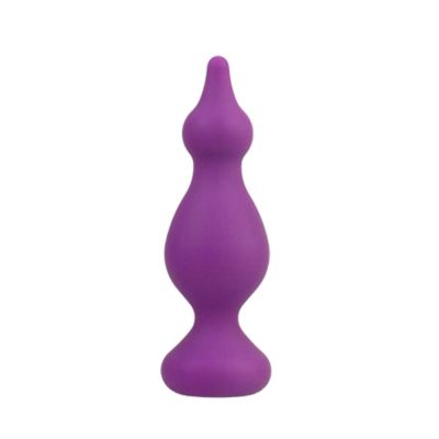 Анальна пробка Adrien Lastic Amuse Medium Purple (M) з двома переходами, макс. діаметр 3,6 см Анальна пробка Adrien Lastic Amuse Medium Purple (M) з двома переходами, макс. діаметр 3,6 см