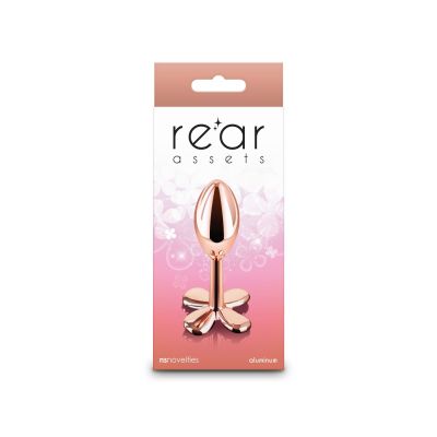 Анальна пробка NS Novelties Rear Assets - Clover - Rose Gold