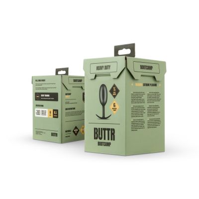 Анальна пробка BUTTR - Heavy Duty Weighted Butt Plug