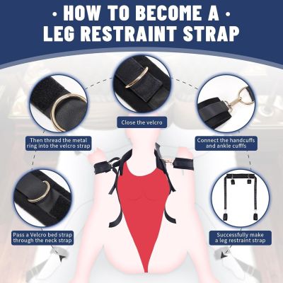БДСМ-набір LOCKINK YEAHWOW Bed Restraint set БДСМ-набір LOCKINK YEAHWOW Bed Restraint set