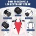 БДСМ-набір LOCKINK YEAHWOW Bed Restraint set БДСМ-набір LOCKINK YEAHWOW Bed Restraint set