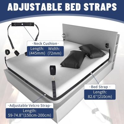 БДСМ-набір LOCKINK YEAHWOW Bed Restraint set БДСМ-набір LOCKINK YEAHWOW Bed Restraint set