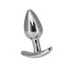 Анальна пробка Pillow Talk Sneaky Luxurious Stainless Steel Anal Plug
