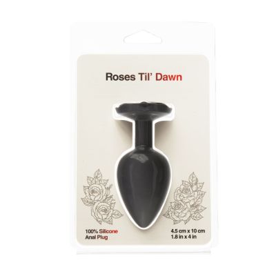 Анальна пробка BMS Roses Til’ Dawn Silicone Anal Plug Large Анальна пробка BMS Roses Til’ Dawn Silicone Anal Plug Large
