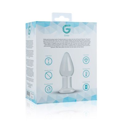 Скляна анальна пробка Gildo Glass Buttplug No. 24 Скляна анальна пробка Gildo Glass Buttplug No. 24