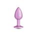 Анальна пробка NS Novelties Rear Assets - Iridescent Pink - Small - Pink
