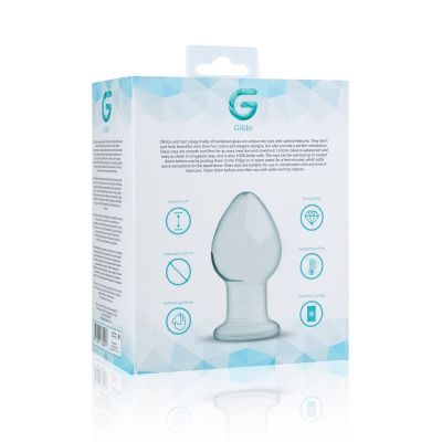 Скляна анальна пробка Gildo Glass Buttplug No. 26 Скляна анальна пробка Gildo Glass Buttplug No. 26