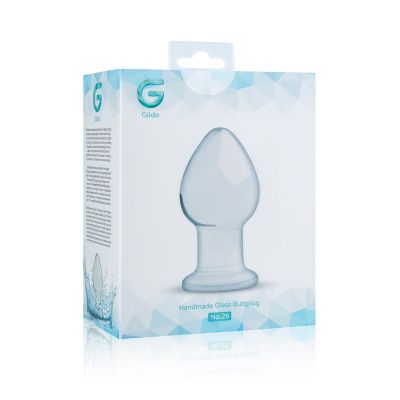 Скляна анальна пробка Gildo Glass Buttplug No. 26 Скляна анальна пробка Gildo Glass Buttplug No. 26