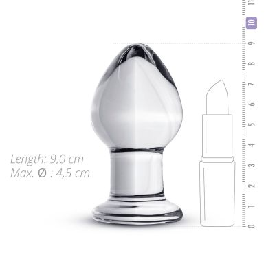 Скляна анальна пробка Gildo Glass Buttplug No. 26 Скляна анальна пробка Gildo Glass Buttplug No. 26