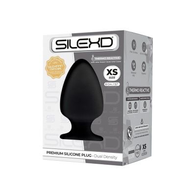 Анальна пробка SilexD (Model 1 size XS) двошарова, силікон + Silexpan, діаметр 4,5 см Анальна пробка SilexD (Model 1 size XS) двошарова, силікон + Silexpan, діаметр 4,5 см