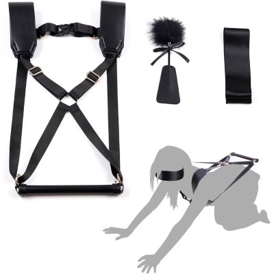 БДСМ-набір LOCKINK YEAHWOW Black Doggy Style Saddle set БДСМ-набір LOCKINK YEAHWOW Black Doggy Style Saddle set
