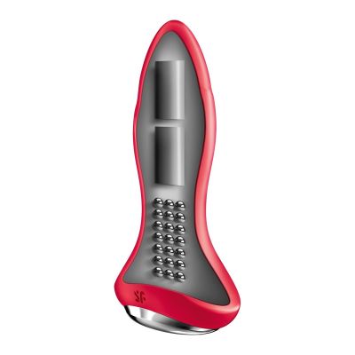 Анальна смартвібропробка з перлинним масажем Satisfyer Rotator Plug 1+ Red