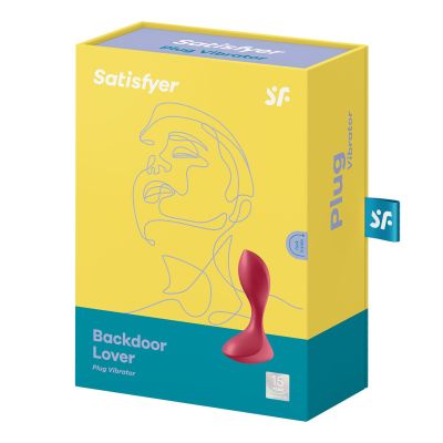 Анальна вібропробка Satisfyer Backdoor Lover Red Анальна вібропробка Satisfyer Backdoor Lover Red