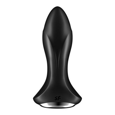 Анальна смартвібропробка з перлинним масажем Satisfyer Rotator Plug 1+ Black
