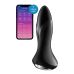 Анальна смартвібропробка з перлинним масажем Satisfyer Rotator Plug 1+ Black