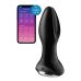 Анальна смартвібропробка з перлинним масажем Satisfyer Rotator Plug 2+ Black