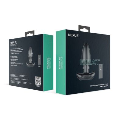 Анальна вібропробка Nexus Beat Butt Plug Анальна вібропробка Nexus Beat Butt Plug