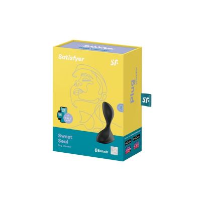 Анальна смартпробка з вібрацією Satisfyer Sweet Seal Black
