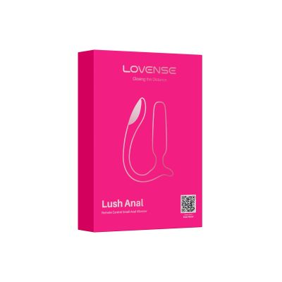 Анальна смарт-вібропробка Lovense Lush Anal, дуже потужна, LED-підсвічування Анальна смарт-вібропробка Lovense Lush Anal, дуже потужна, LED-підсвічування