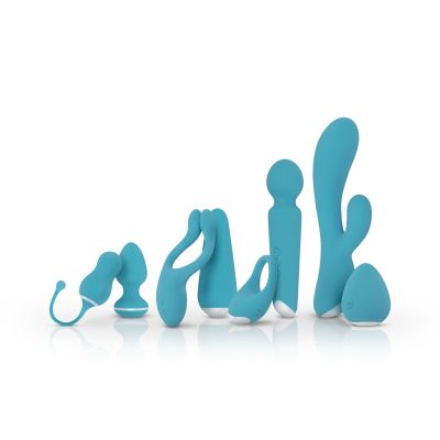 Анальна вібропробка Cala Azul - Blanca Vibrating anal plug Анальна вібропробка Cala Azul - Blanca Vibrating anal plug