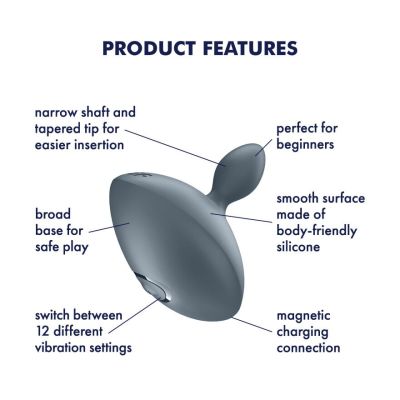 Анальна вібропробка Satisfyer Booty Absolute Beginners 4 Анальна вібропробка Satisfyer Booty Absolute Beginners 4