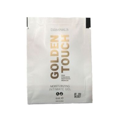 Пробник екстразволожувального гель-лубриканту Driminals Golden Touch (4 мл), водна основа Пробник екстразволожувального гель-лубриканту Driminals Golden Touch (4 мл), водна основа