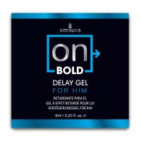Пробник пролонгатора для чоловіків Sensuva ON Bold (6 мл) з солодко-м’ятним смаком Пробник пролонгатора для чоловіків Sensuva ON Bold (6 мл) з солодко-м’ятним смаком