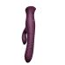 Пульсатор-кролик із вібрацією Zalo Mose Velvet Purple, нагрівання до 42°, кристал Swarovski