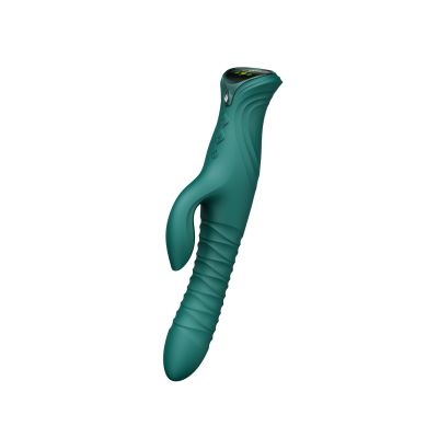 Пульсатор-кролик з вібрацією Zalo Mose 2 Turquoise Green Пульсатор-кролик з вібрацією Zalo Mose 2 Turquoise Green