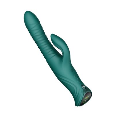 Пульсатор-кролик з вібрацією Zalo Mose 2 Turquoise Green Пульсатор-кролик з вібрацією Zalo Mose 2 Turquoise Green