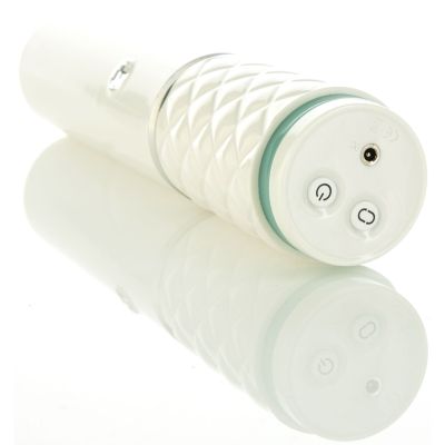 Розкішний вібратор-трастер із присоскою Pillow Talk — Feisty Thrusting Vibrator Teal