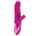 Пульсатор з вібрацією кліторального відростка Fun Factory BI STRONIC FUSION Magenta, 2 мотори