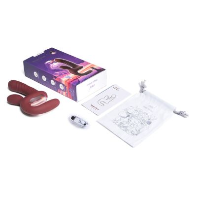 Смарт-пульсатор Magic Motion Magic Duet Bordeaux, 10 режимів пульсацій, 10 режимів вибрації Смарт-пульсатор Magic Motion Magic Duet Bordeaux, 10 режимів пульсацій, 10 режимів вибрації