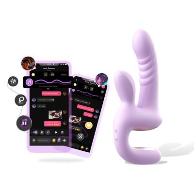 Смарт-пульсатор Magic Motion Magic Duet Purple, 10 режимів пульсацій, 10 режимів вибрації Смарт-пульсатор Magic Motion Magic Duet Purple, 10 режимів пульсацій, 10 режимів вибрації