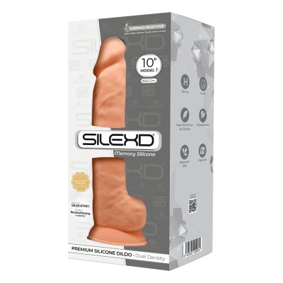 Фалоімітатор реалістичний SilexD Arnold Flesh (MODEL 5 size 10in), двошаровий, силікон+Silexpan Фалоімітатор реалістичний SilexD Arnold Flesh (MODEL 5 size 10in), двошаровий, силікон+Silexpan