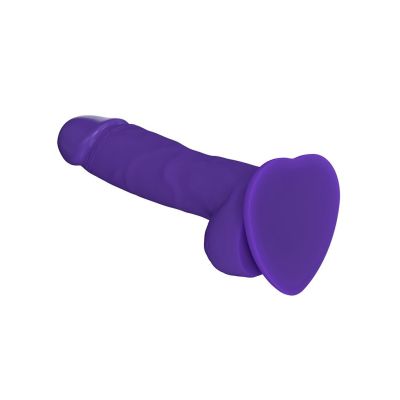 Реалістичний фалоімітатор Strap-On-Me SOFT REALISTIC DILDO Violet - Size M Реалістичний фалоімітатор Strap-On-Me SOFT REALISTIC DILDO Violet - Size M