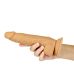 Фалоімітатор ADDICTION Dual Density Silicone Dildo Caramel 8″, присоска, діаметр 4,3 см, віброкуля Фалоімітатор ADDICTION Dual Density Silicone Dildo Caramel 8″, присоска, діаметр 4,3 см, віброкуля