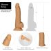 Фалоімітатор ADDICTION Dual Density Silicone Dildo Caramel 8″, присоска, діаметр 4,3 см, віброкуля Фалоімітатор ADDICTION Dual Density Silicone Dildo Caramel 8″, присоска, діаметр 4,3 см, віброкуля