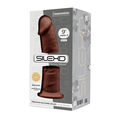 Фалоімітатор SilexD Oscar Brown (MODEL 2 size 9in), двошаровий, силікон + Silexpan, діаметр 5,4см Фалоімітатор SilexD Oscar Brown (MODEL 2 size 9in), двошаровий, силікон + Silexpan, діаметр 5,4см