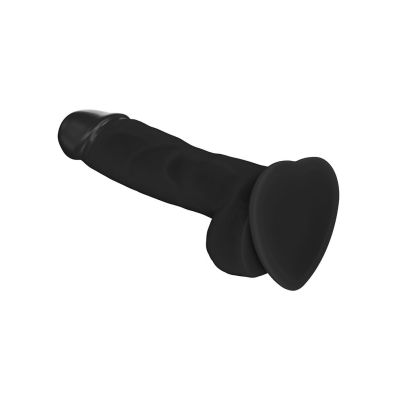 Реалістичний фалоімітатор Strap-On-Me SOFT REALISTIC DILDO Black - Size L Реалістичний фалоімітатор Strap-On-Me SOFT REALISTIC DILDO Black - Size L