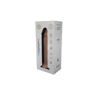 Фалоімітатор SilexD Oscar Flesh (MODEL 2 size 9in) Liquid Silicone підходить для Apollo