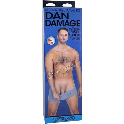 Фалоімітатор Doc Johnson Signature Cocks Dan Damage 10 inch UltraSkyn Фалоімітатор Doc Johnson Signature Cocks Dan Damage 10 inch UltraSkyn