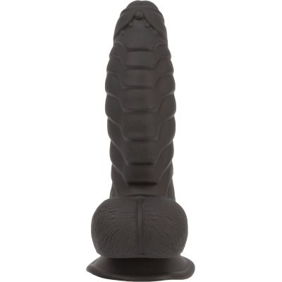 Фалоімітатор ADDICTION Ben 7" Dildo With Balls Black, віброкуля в подарунок