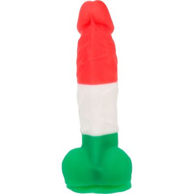 Кольоровий фалоімітатор ADDICTION - LEONARDO - 7 "- 3 COLOURS, 17,8 см, силікон, вібропуля в подарунок