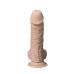 Фалоімітатор SilexD Johnny Real Skin Flesh MODEL 1, суперреалістичний, на присосці, діаметр 3,8 см