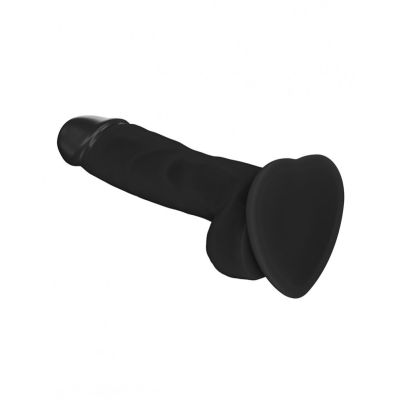 Реалістичний фалоімітатор Strap-On-Me SOFT REALISTIC DILDO Black - Size M Реалістичний фалоімітатор Strap-On-Me SOFT REALISTIC DILDO Black - Size M