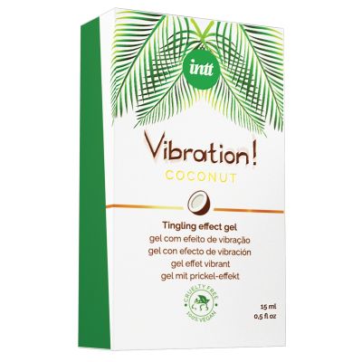 Рідкий вібратор Intt Vibration Coconut Vegan(15 мл), густий гель, дуже смачний, діє до 30 хвилин Рідкий вібратор Intt Vibration Coconut Vegan(15 мл), густий гель, дуже смачний, діє до 30 хвилин