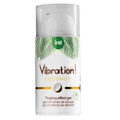 Рідкий вібратор Intt Vibration Coconut Vegan(15 мл), густий гель, дуже смачний, діє до 30 хвилин Рідкий вібратор Intt Vibration Coconut Vegan(15 мл), густий гель, дуже смачний, діє до 30 хвилин